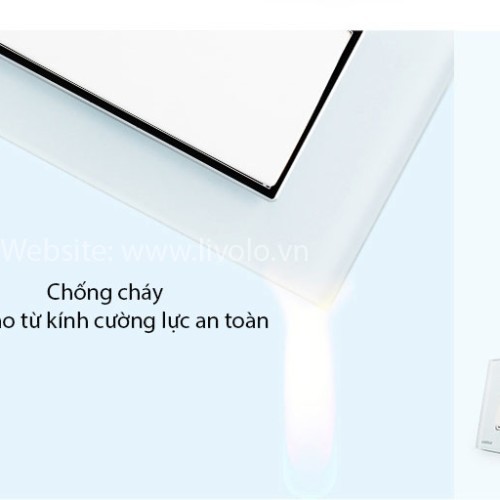 công tắc cơ 1 phim bấm màu trắng